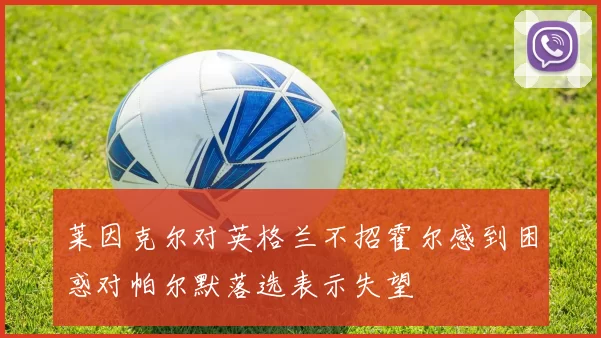 莱因克尔对英格兰不招霍尔感到困惑对帕尔默落选表示失望